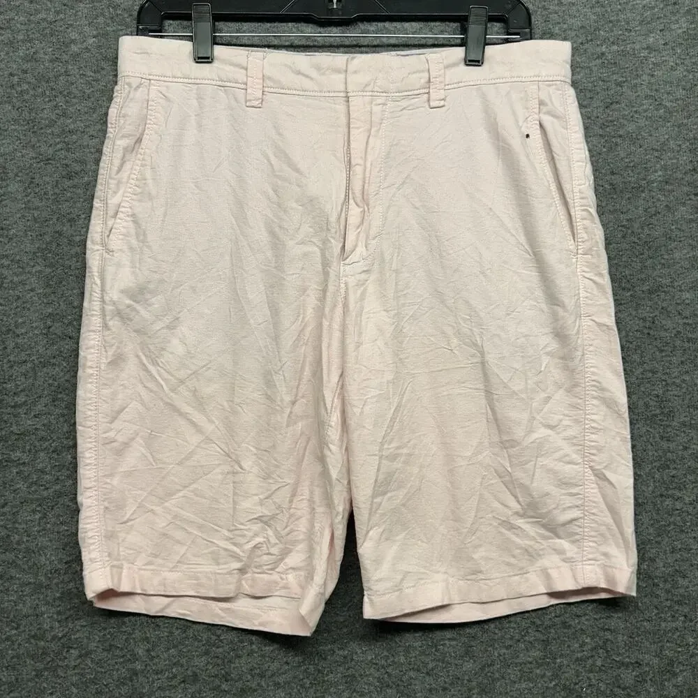 J CREW Shorts Seersucker Men's Pink‎ Size 31 Classic Preppy 10.5
